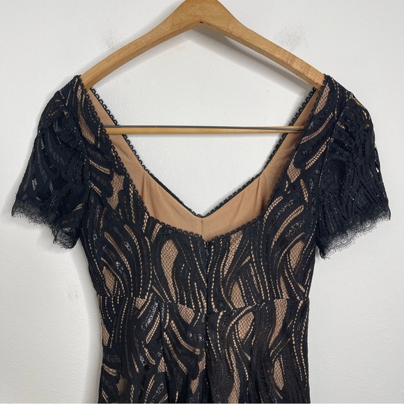 Jonathan Simkhai Black Lace Off-Shoulder Mini Dress - Picture 10 of 16